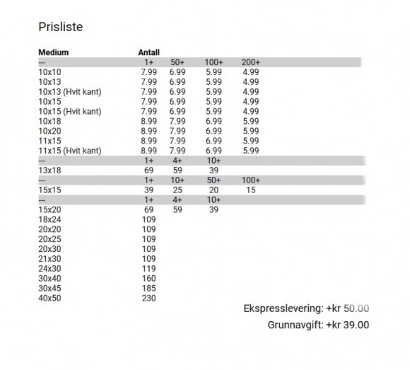 01 prisliste